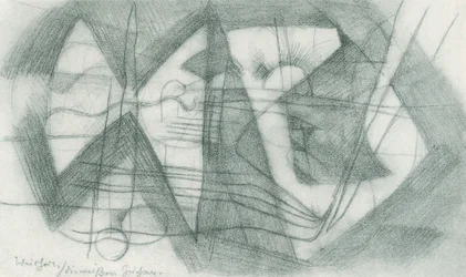 Franz Marc - Skissbok från fältet - Blad 17