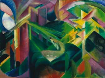 Rådjur i klosterträdgården