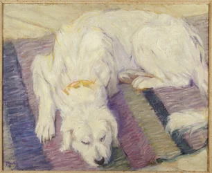 Sovande hund, 1909