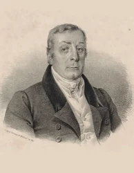 Porträtt av dirigenten och kompositören Joseph Weigl 1766-1846, ca. 1830.