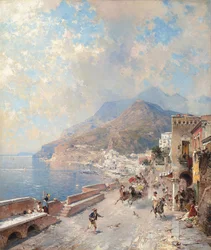 Salernobukten, Amalfi,