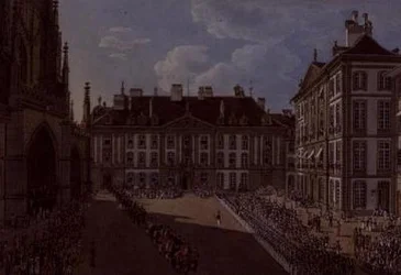 Den schweiziska kostens inträdesprocession till Bern