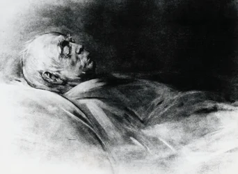Otto von Bismarck (1815-1898) på sin dödsbädd