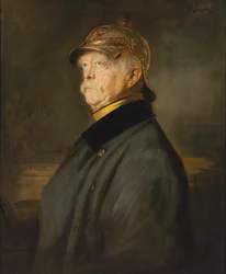 Porträtt av Otto von Bismarck