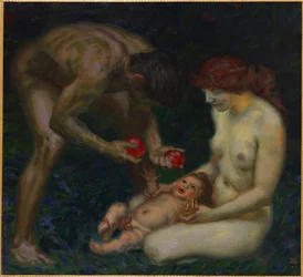 Familjen Adam och Eva, 1912.