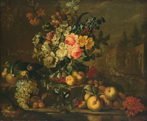 Blommor och frukt