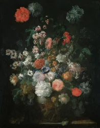 Stilleben med blommor