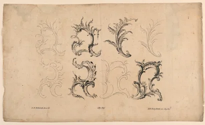 Rocaillemotiv, från set nr 76