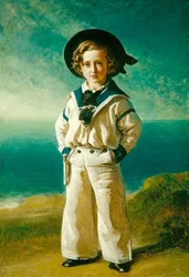 Kung Edward VII 1841-1910, när Albert Edward, prins av Wales, 1846