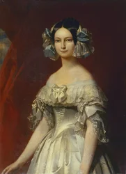 Porträtt av den kungliga prinsessan