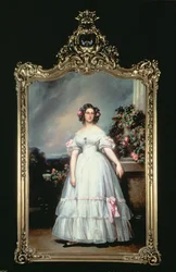 Porträtt av HKH Prinsessan Marie Clementine av Orleans, 1832