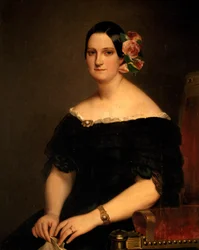 Porträtt av Maria Christina av två Sicilier (Palermo