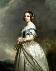 Porträtt av drottning Victoria