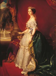 Kejsarinnan Eugenie, ca 1852 (olja på duk)