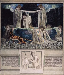 Illustration från Dantes gudomliga komedi, Inferno, 1921 (wc på papper)