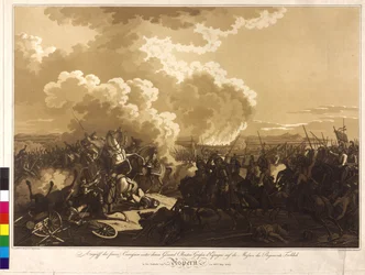 Slaget vid Aspern 1809 (gravyr)