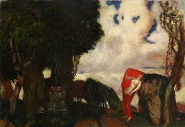 Iphigenia i Tauris, ca. 1890.