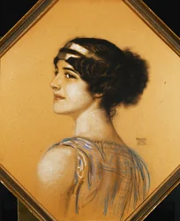 Porträtt av konstnärens dotter, Mary,