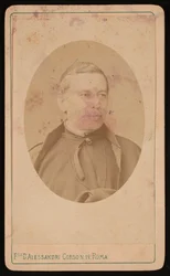 Porträtt av Angelo Secchi 1818-1878, 1876.
