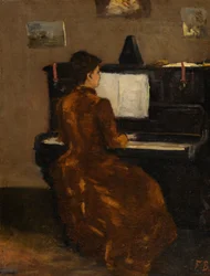 Franska: Jeune fille au pianö
