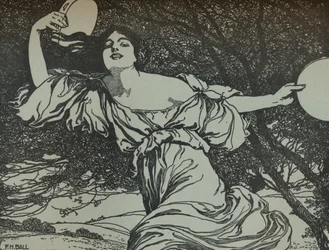 Bacchante, 1900-talet 1914-1915