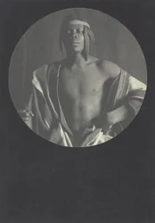 Etiopisk monark, 1897, tryckt ca. 1902.