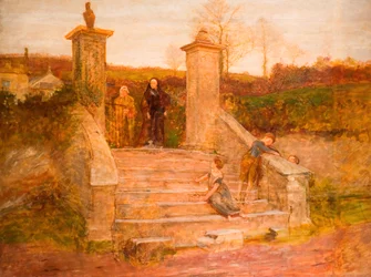 Gamla porten, 1868.
