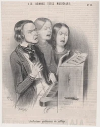Den olyckliga läraren i musikteori, 1840, 1840.