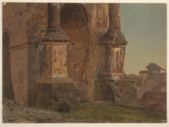 Båge av Septimius Severus, Rom