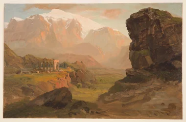 Teckning, Bashan Fantasy, april 1869