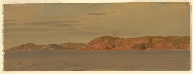 Ritning, Brimstone Head, Fago Island, Newfoundland, 1859