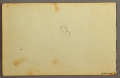 Ritning, Bred dalgång med gårdar, 1844
