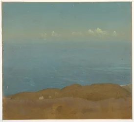 Teckning, Molnstudie, 1860-70