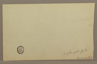 Teckning, Molnstudie, 1860-talet