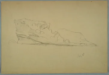 Teckning, flytande isberg, 15 juli 1859