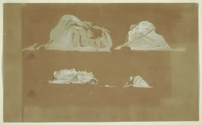 Teckning, Flytande isberg, 5 juli 1859