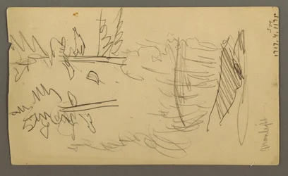 Ritning, Hill range, möjligen 1877
