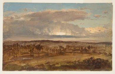 Teckning, Hudson Valley, april 1867