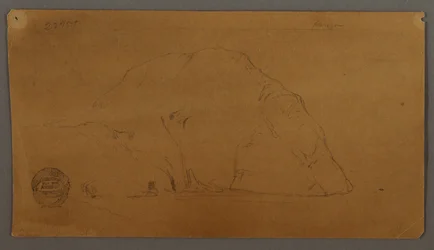 Teckning, Isberg, Labrador, Newfoundland eller Nova Scotia, 1859