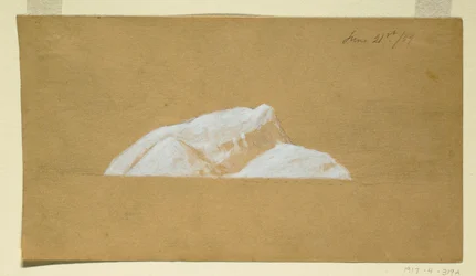 Teckning, Isberg, Newfoundland, 21 juni 1859