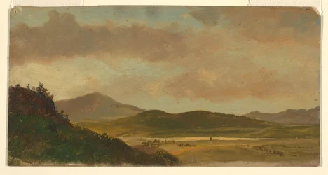 Teckning, Landskap, 1865