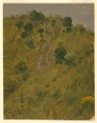 Teckning, Landskap, juli 1865