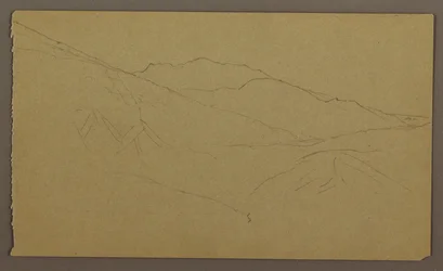 Teckning, Landskap, maj-augusti 1865