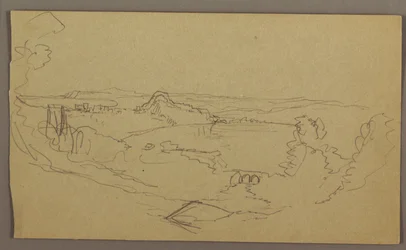 Teckning, Landskap, maj-augusti 1865