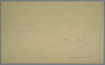 Ritning, Petty Harbour, 24 juni 1859