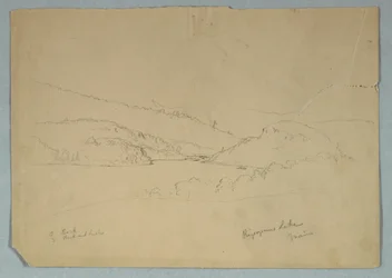 Ritning, Ripogenussjön, ca 1855