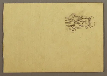 Teckning, scencoach, möjligen 1868-69