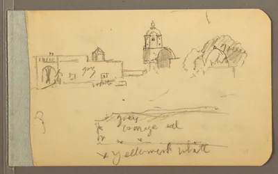 Ritning, Kyrktorn, Kyrkkupol, 1889
