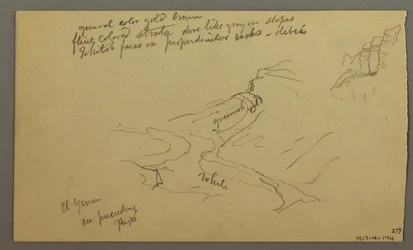 Ritning, El Yemens dal, 20 februari 1868