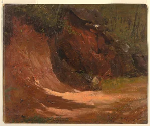 Ritning, Woodland bank, Jamaica, juni 1865